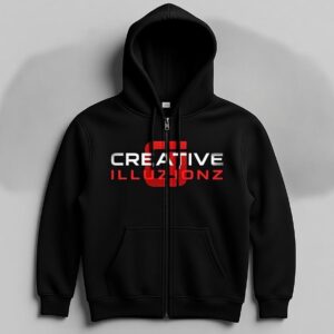 Brand Collection Full Zip-Up Hoodie